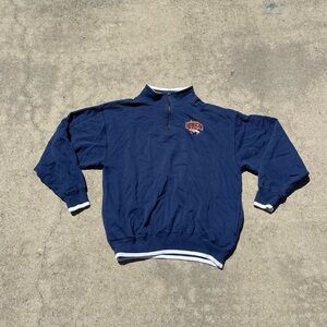 Denver Broncos NFL quarter Zip sweatshirt size large